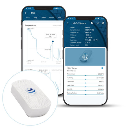 NIST-Certified NEO-1 Wireless Temperature and Humidity Sensor